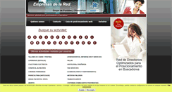 Desktop Screenshot of empresasdelared.com
